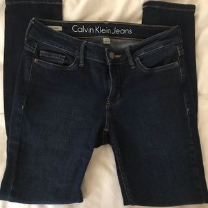 Calvin Klein ankle skinny jeans